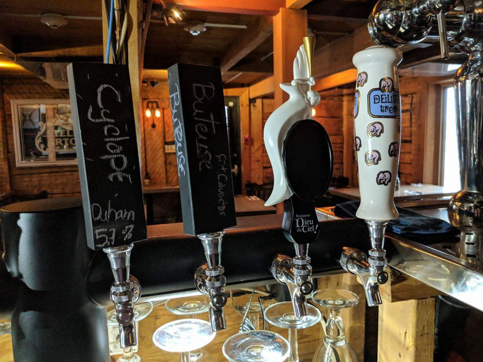 Le Bistro des bières belges saint hubert