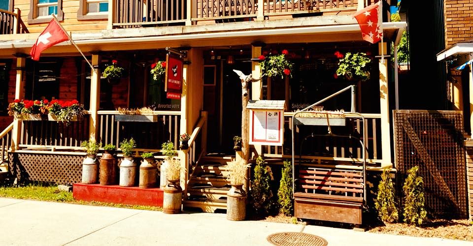 ah la vache restaurant apportez votre vin baie saint paul charlevoix