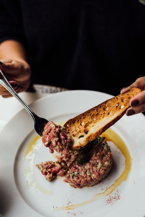 Tartare at Brasserie Bernard