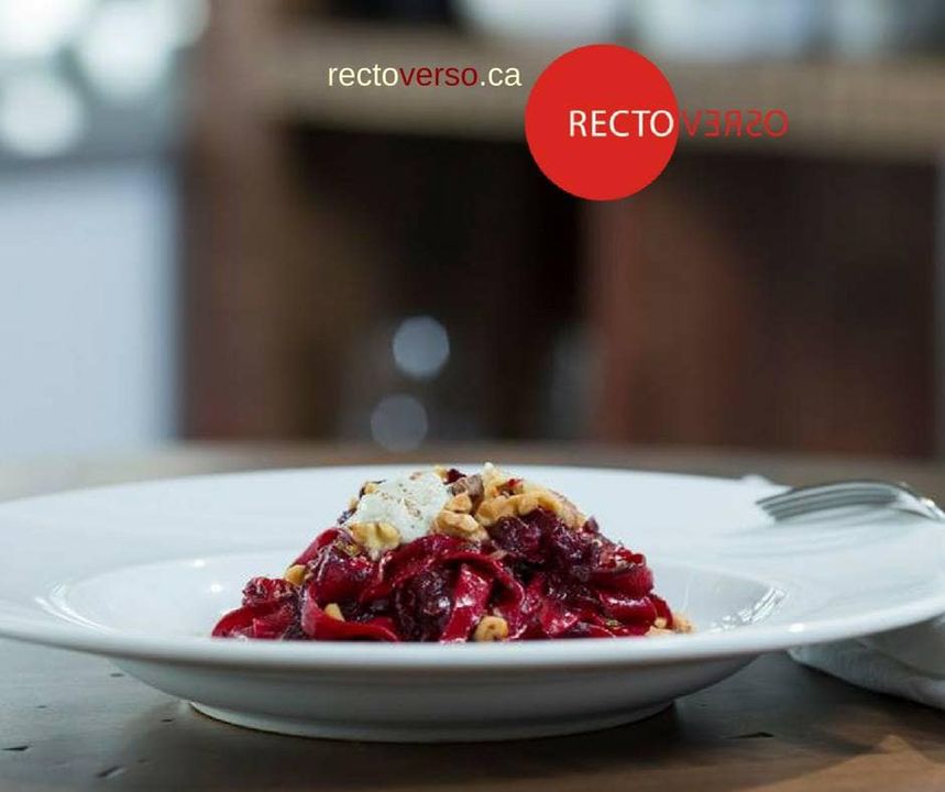 Recto-Verso restaurant Tremblant