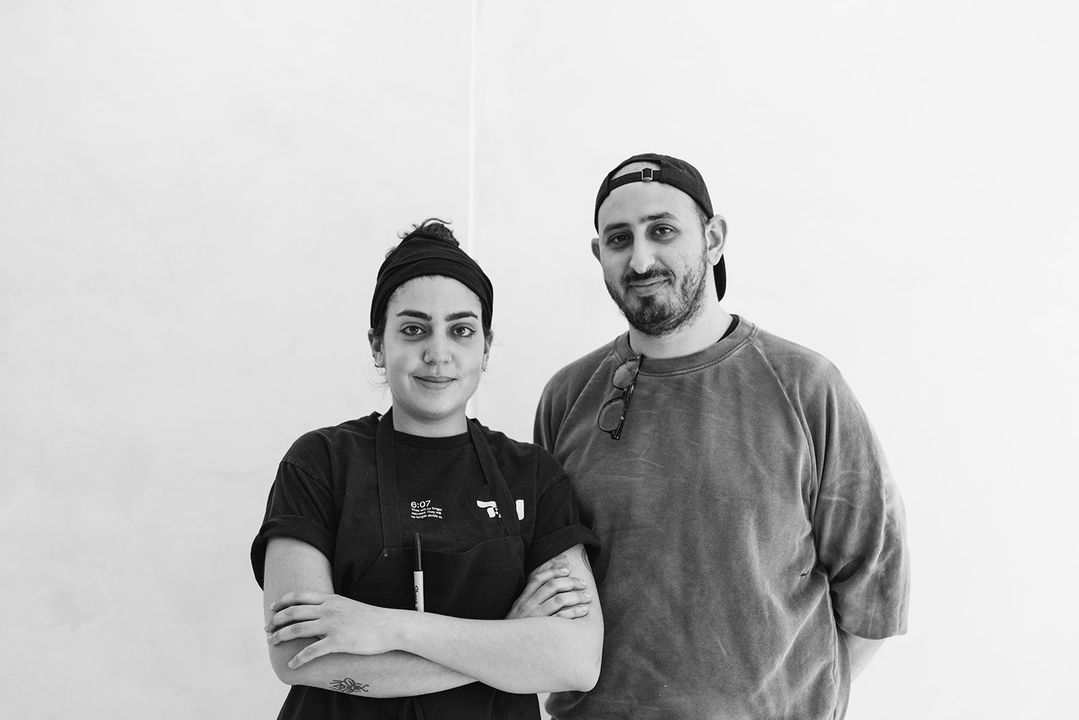 Lulu Épicerie - Les copropriétaires Mayim Z Salomé et Soufian Mamlouk