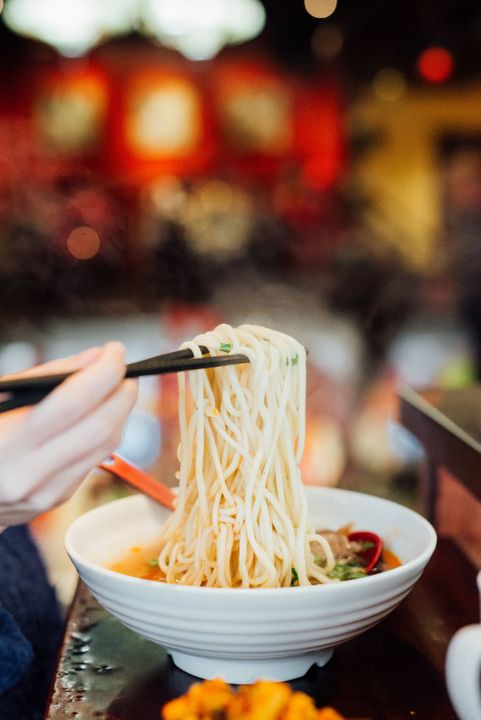 Nouilles de Lan Zhou Noodles Quartier Chinois Chinatown