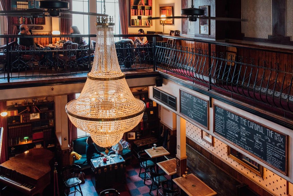 Salon de the cardinal tearoom mile end montreal