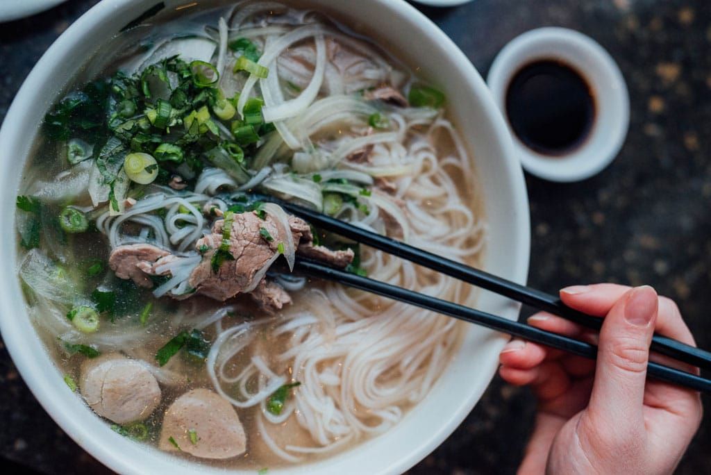 Soup at Pho Rachel