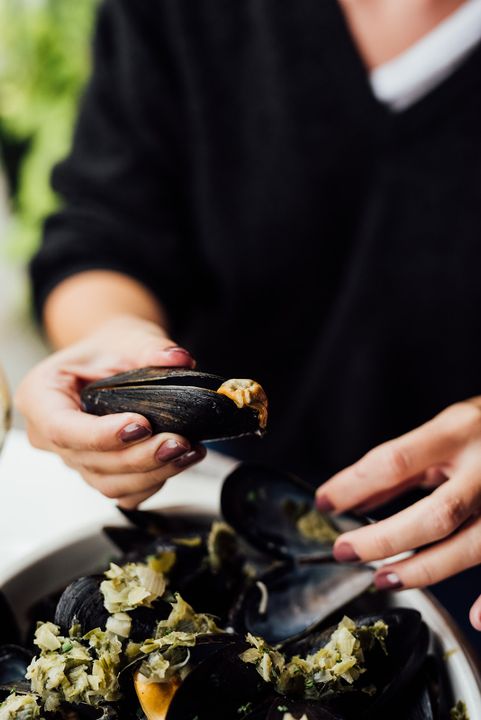 Mussels at Brasserie Bernard