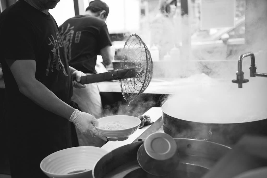 Nouilles de Lan Zhou Noodles Quartier Chinois Chinatown