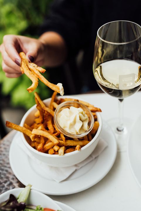 Fries at Brasserie Bernard