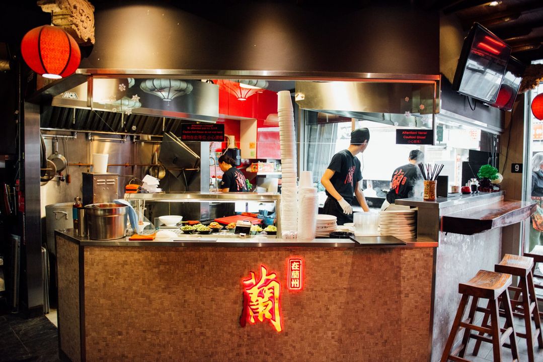 Nouilles de Lan Zhou Noodles Quartier Chinois Chinatown