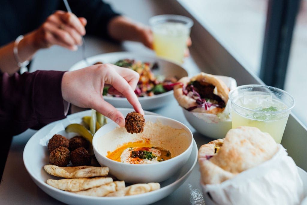 Yoni Falafels Mile-End Montreal best falafels