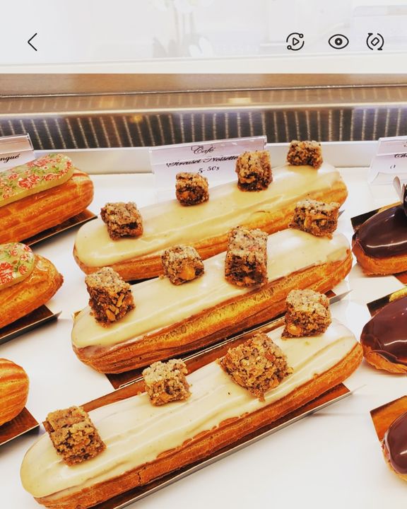 un éclair (il a l'air délicieux !)