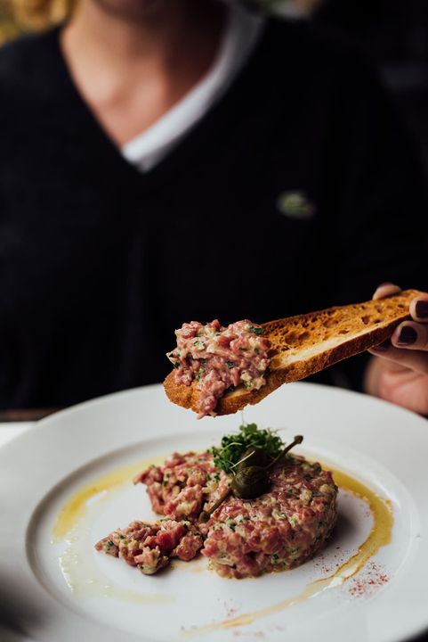 Tartare at Brasserie Bernard