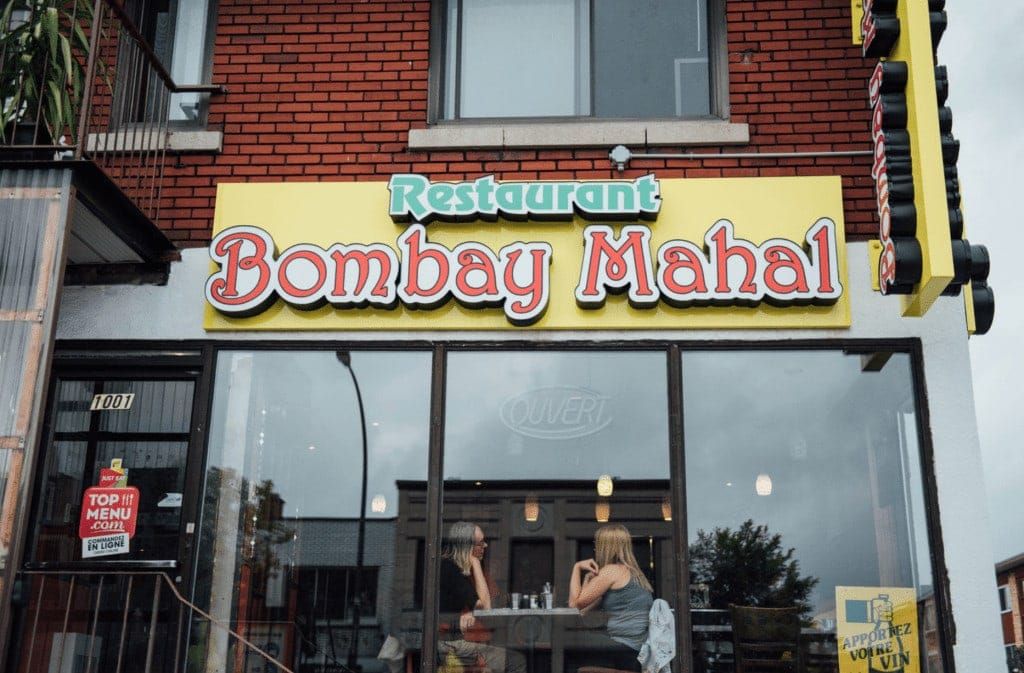 Bombay Mahal Restaurant indien Parc Extension Montreal