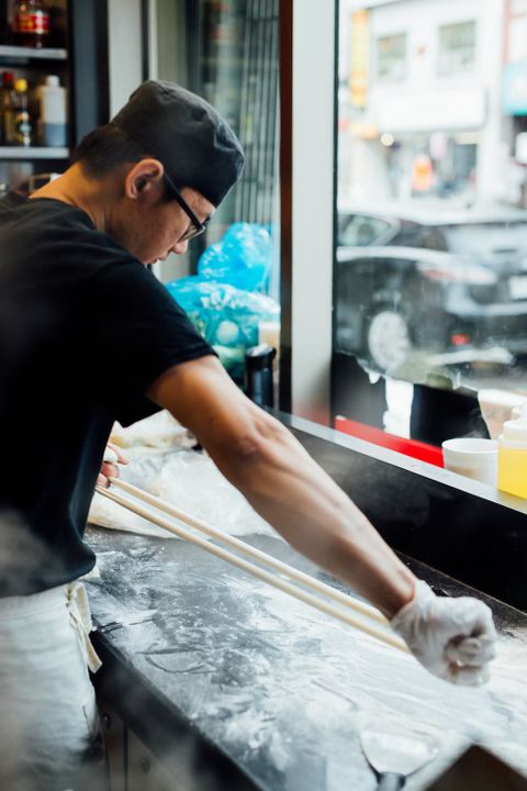 Nouilles de Lan Zhou Noodles Quartier Chinois Chinatown