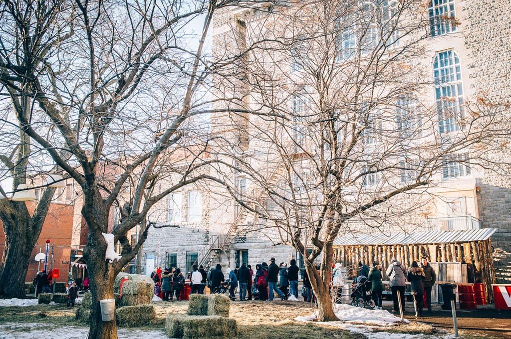 Cabane Panache et bois rond : événement original et gourmand sur la rue Wellington