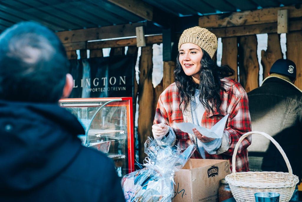 Cabane Panache et bois rond : événement original et gourmand sur la rue Wellington