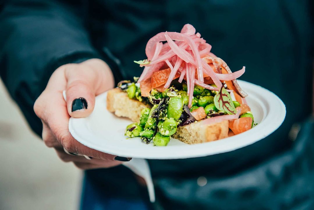 Cabane Panache évènement gourmand sur la rue Wellington