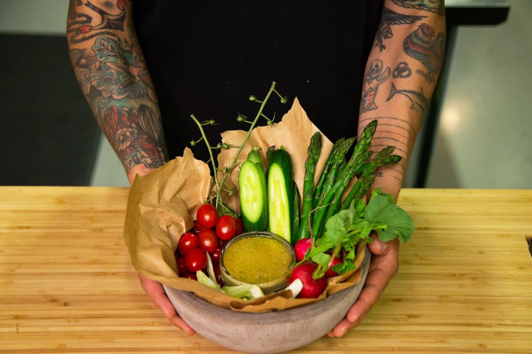 Menu de fête des pères pour emporter du chef Danny Smiles