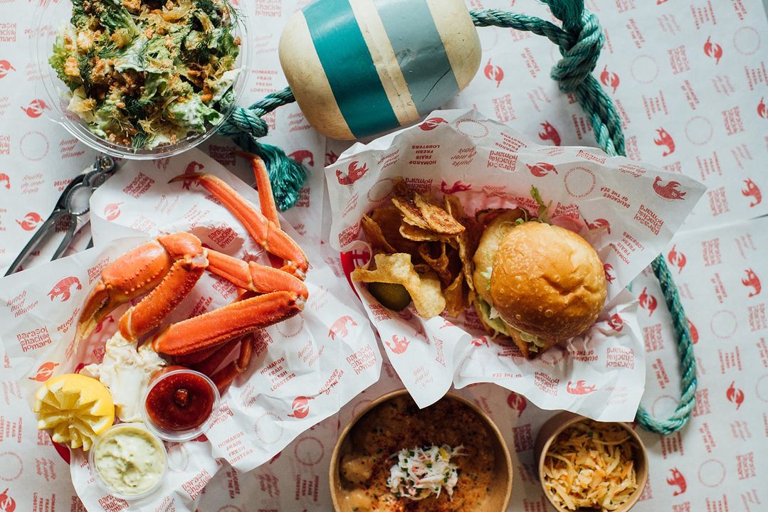 crab shack parasol