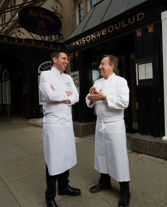 Maison Boulud - Les chefs Romain Cagnat et Daniel Boulud