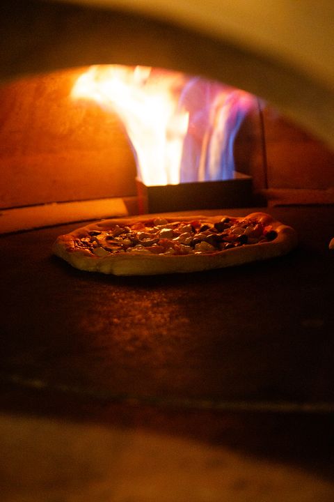 Recette de pizza aux cèpes de Tonino Pizza