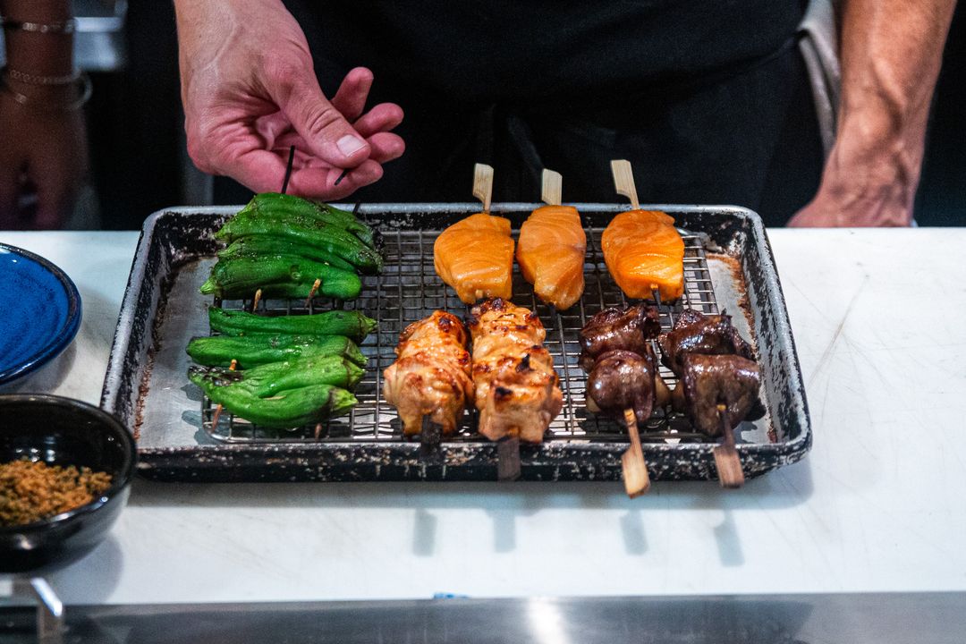 Recettes de yakitori de Honō Izakaya