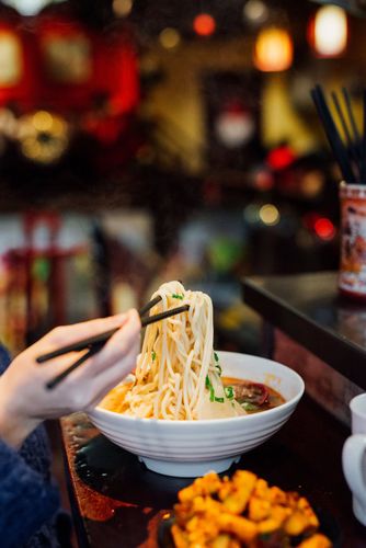 Nouilles de Lan Zhou Noodles Quartier Chinois Chinatown