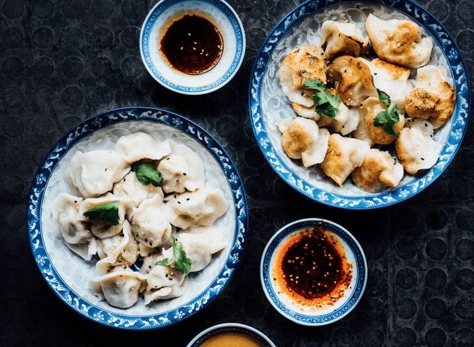 la maison de mademoiselle dumpling plaza st-hubert dumplings