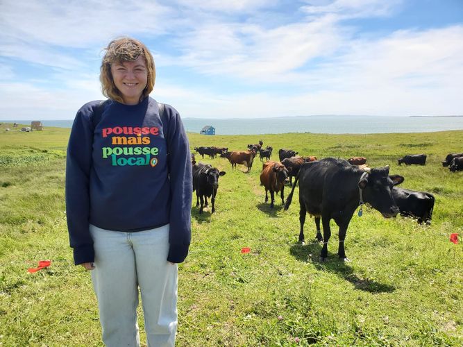 Stéphanie Boulay visite les Îles-de-la-Madeleine