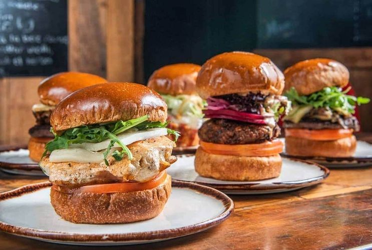 des hamburgers