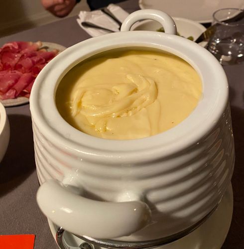 Recette de la fondue suisse de Marc Bolay