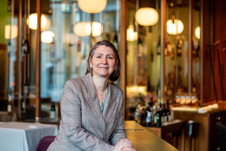 Christine Lamarche, copropriétaire du restaurant Toqué!