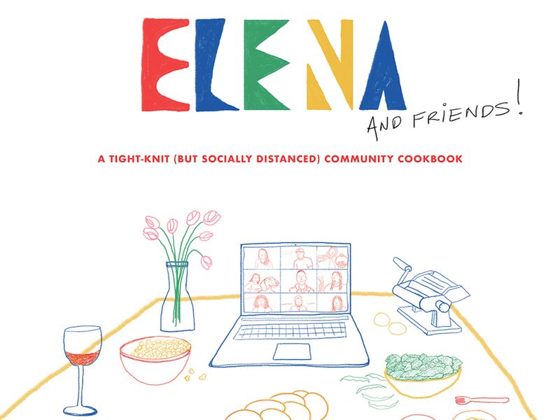 Elena et compagnie Elena and friends cook book