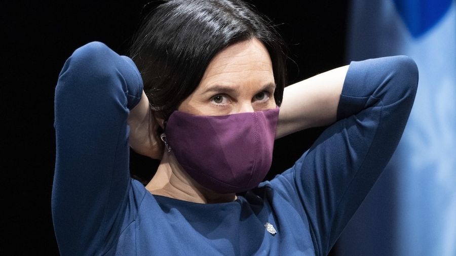 masque obligatoire Valérie Plante