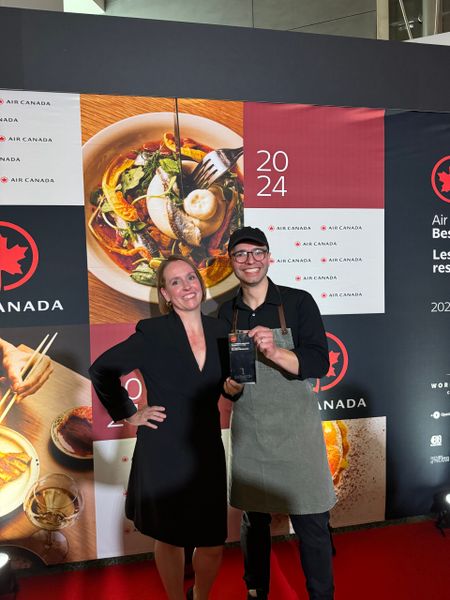 sabayon nouveau meilleur restaurant du canada En Route 2024