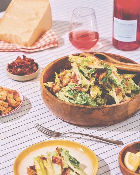 Salade César de John Mike livre de recettes