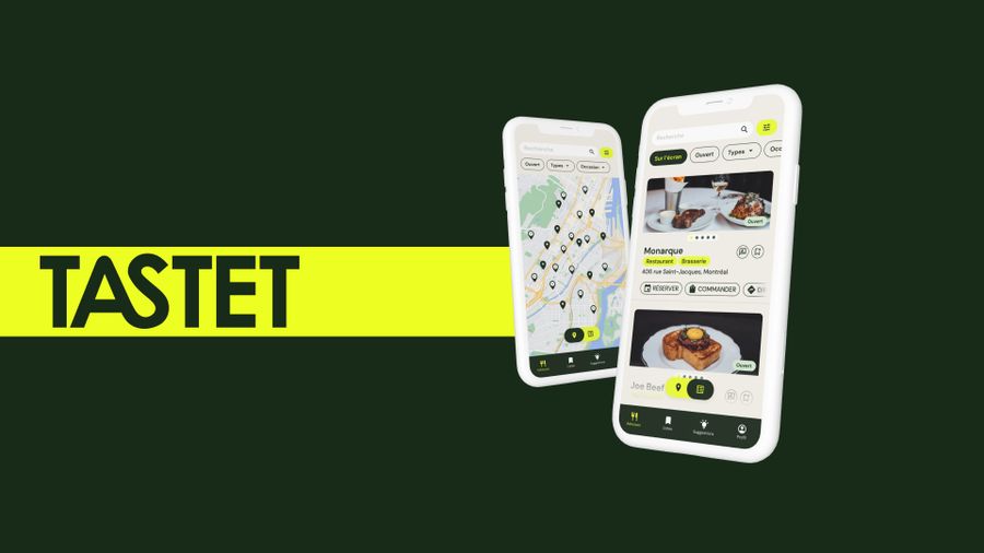 l'application Tastet+